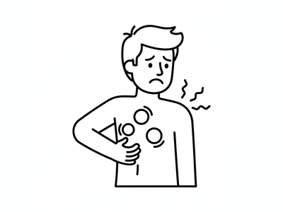 Feeling Those Rock-Hard Knots Between Shoulders