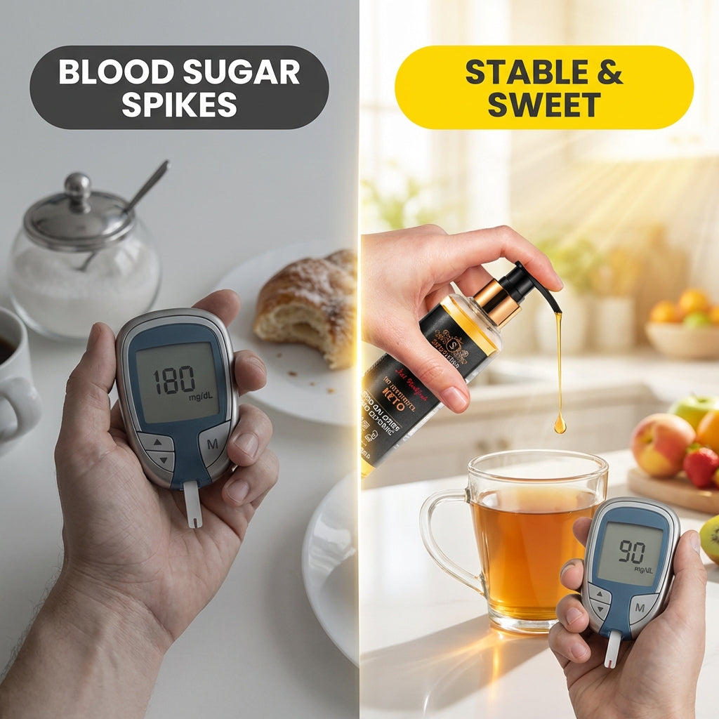 Subsugar Monk Fruit Sweetener Liquid, 250 ml, with Pump