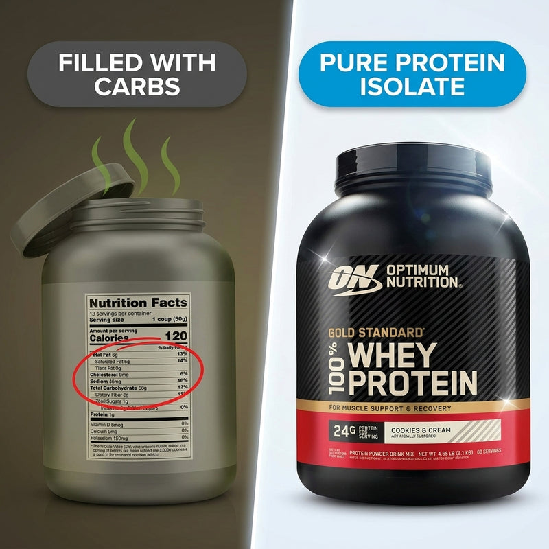 Stop Paying for Protein That's Mostly Carbs and Fat