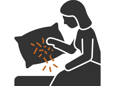 Broken Hair Strands On Your Pillow